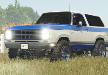 Мод Dodge RAM Charger версия BETA для Farming Simulator 2025