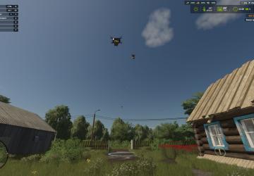 Мод drone Delivery версия 1.0.0 для Farming Simulator 2025 (v1.19)