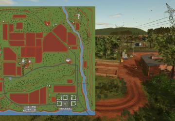 Карта «Estancia Lapacho» версия 1.0.0.0 для Farming Simulator 2025