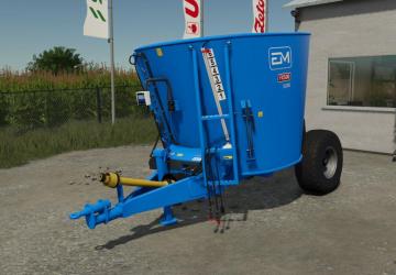 Мод EuroMilk Rino FX500 Slim версия 1.0.0.1 для Farming Simulator 2025