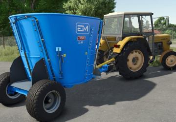 Мод EuroMilk Rino FX500 Slim версия 1.0.0.1 для Farming Simulator 2025