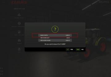 Мод Extended Leasing версия 1.0.0.0 для Farming Simulator 2025