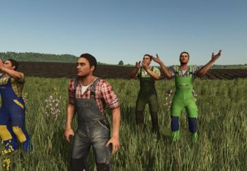 Мод Fan Camp placeable animated версия 1.0.0.1 для Farming Simulator 2025