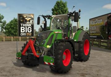 Мод Fendt 500 Agribumper версия 1.0.0.0 для Farming Simulator 2025