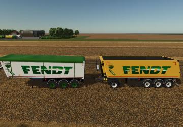 Мод Fendt trailer версия 1.0.0.0 для Farming Simulator 2025