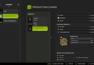 Мод Fermenter / Pig food / TMR версия 1.6.0.1 для Farming Simulator 2025