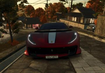 Мод Ferrari 812 Competizione версия 1.1.0.0 для Farming Simulator 2025