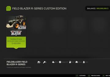 Мод Field Blazer R-Series версия 4.2.0.0 для Farming Simulator 2025