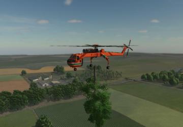Мод Forestry Helicopter версия 1.0.0.0 для Farming Simulator 2025