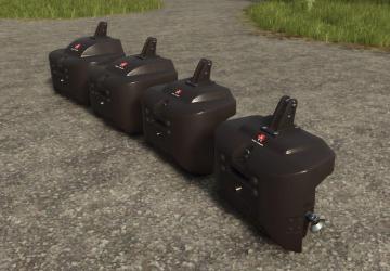 Мод Front Weight Pack версия 1.0.0.0 для Farming Simulator 2025