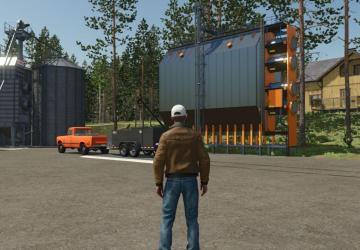 Мод Grain Dryer and Cleaner версия 1.0.0.0 для Farming Simulator 2025