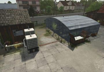 Мод Greenhouse With Storage версия 1.0.0.0 для Farming Simulator 2025
