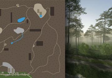Карта «Greenwood Forest» версия 1.0.0.0 для Farming Simulator 2025