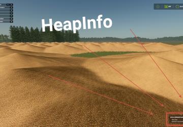 Мод HeapInfoHUD версия 1.0.0 для Farming Simulator 2025 (v1.16)