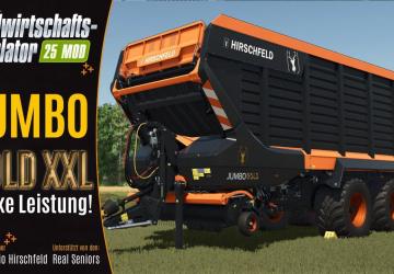 Мод Hirschfeld Jumbo версия 1.0.0.0 для Farming Simulator 2025