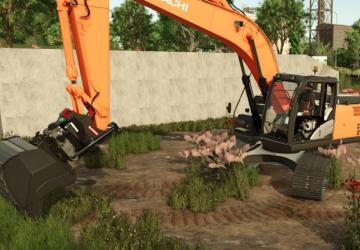 Мод Hitachi ZX210 версия 1.0.0.0 для Farming Simulator 2025