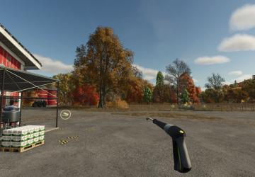 Мод Hoseless High Pressure Washer версия 1.0.0.0 для Farming Simulator 2025