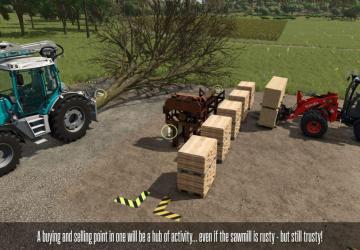 Мод Industrial Sawmill версия 1.0.0.0 для Farming Simulator 2025