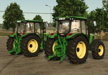 Мод John Deere 5R версия 1.0.0.1 для Farming Simulator 2025