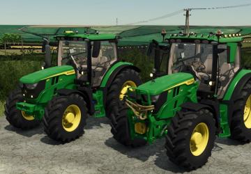 Мод John Deere 6R 110-150 Edit версия 1.0.0.0 для Farming Simulator 2025
