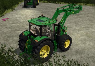 Мод John Deere 6R 110-150 Edit версия 1.0.0.0 для Farming Simulator 2025