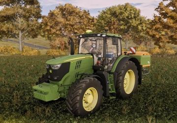 Мод John Deere 6R версия 1.0.0.0 для Farming Simulator 2025