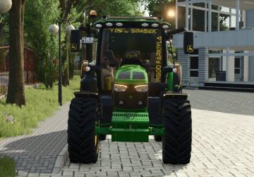 Мод John Deere 6R Edit версия 1.0.0.0 для Farming Simulator 2025