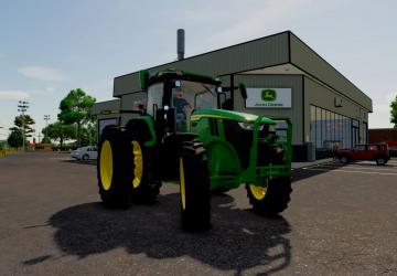 Мод John Deere 7R US версия 1.0.0.0 для Farming Simulator 2025