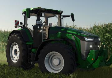 Мод John Deere 8R (690hp) версия 1.0.0.0 для Farming Simulator 2025