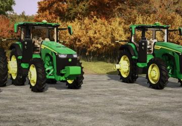 Мод John Deere 8R версия 1.0.0.0 для Farming Simulator 2025