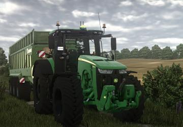 Мод John Deere 8R Series версия 1.8.0.0 для Farming Simulator 2025