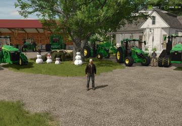 Мод John Deere 8RT версия 1.0.0.0 для Farming Simulator 2025