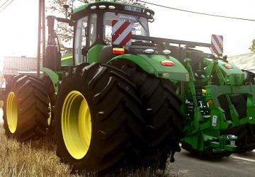 Мод John Deere 9R 2016 версия 1.0.0.0 для Farming Simulator 2025
