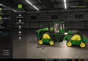 Мод John Deere 9RX 830 версия 1.0.0.1 для Farming Simulator 2025 (v1.15)