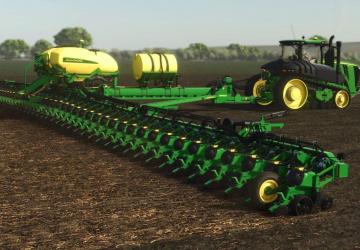Мод John Deere DB120 версия 1.0.0.0 для Farming Simulator 2025