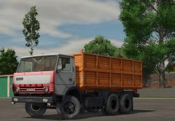 Мод KamAZ 55102 версия 1.0 для Farming Simulator 2025 (v1.6.0.0)