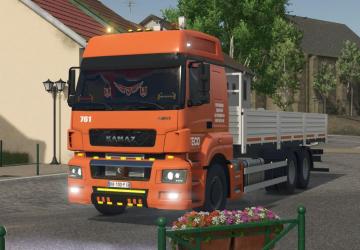 Мод Kamaz 65207 Autoload версия 1.0.0.0 для Farming Simulator 2025