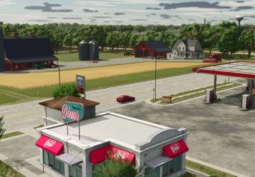 Карта «Elmcreek» версия 1.0.0.2 для Farming Simulator 2025