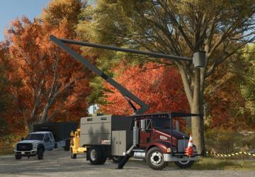 Мод Kenworth T300 версия 1.0.0.0 для Farming Simulator 2025