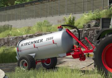 Мод Kirchner 2500 версия 1.0.0.0 для Farming Simulator 2025