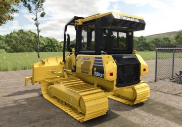Мод Komatsu D39PX-24 версия 1.0.0.0 для Farming Simulator 2025