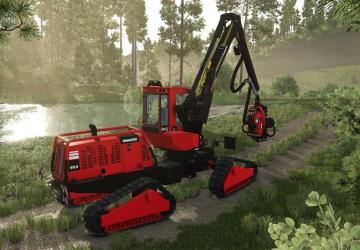 Мод Komatsu Harvester 911 версия 1.0.0.0 для Farming Simulator 2025