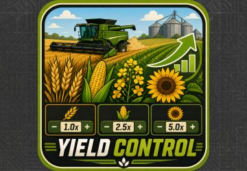 Мод Контроль урожайности версия 2.0.0.1 для Farming Simulator 2025