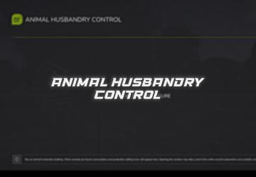 Мод Контроль животноводства версия 1.0.0.0 для Farming Simulator 2025