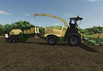 Мод Krone BiG X 1180 версия 1.0.0.0 для Farming Simulator 2025