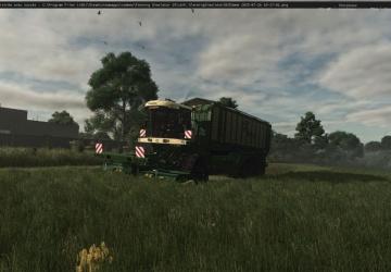 Мод Krone BIG ZX550GD версия 1.0.0.0 для Farming Simulator 2025