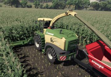Мод Krone BigX 580 версия 1.0.0.0 для Farming Simulator 2025