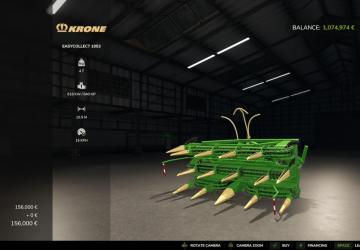 Мод Krone EasyCollect 1053 версия 1.0.0.0 для Farming Simulator 2025