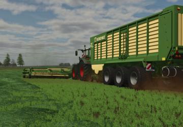 Мод Krone Front Windrower версия 1.0.0.0 для Farming Simulator 2025