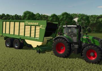 Мод Krone ZX 470 GD версия 1.0.0.0 для Farming Simulator 2025